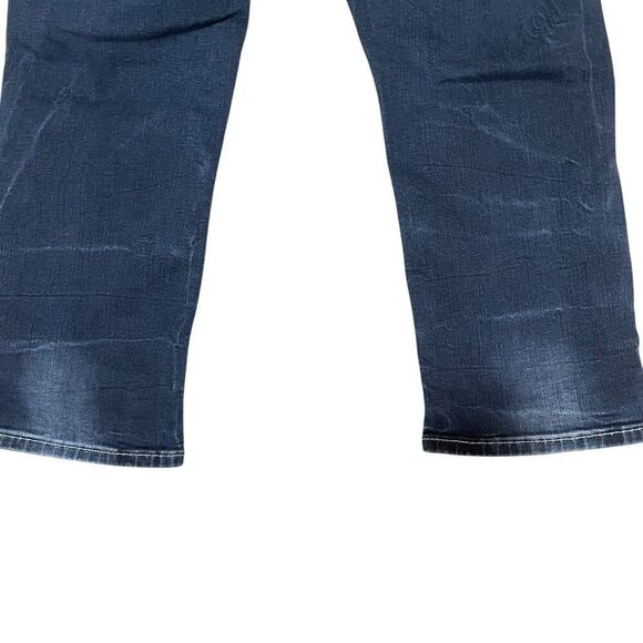 Rock Revival  Sukara Easy Crop Jeans Embellished Embroidered Women's sz 29 - Picture 9 of 9